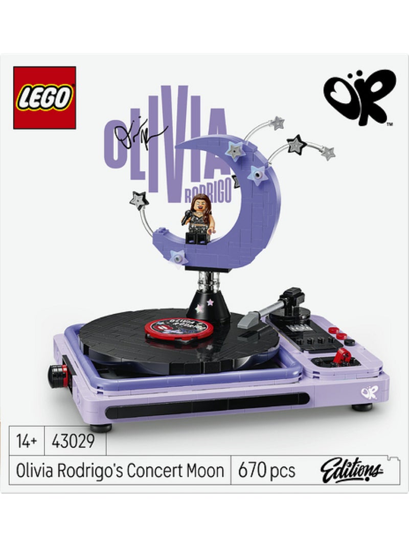 Lego 43029 - la lune de concert d'olivia rodrigo Rouge - Kiabi