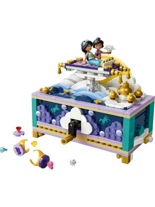Lego 43295 - la boîte à bijoux de jasmine - Kiabi