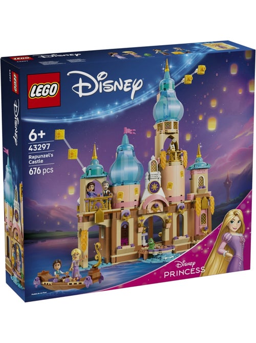 Lego 43297 - le château de raiponce - Kiabi