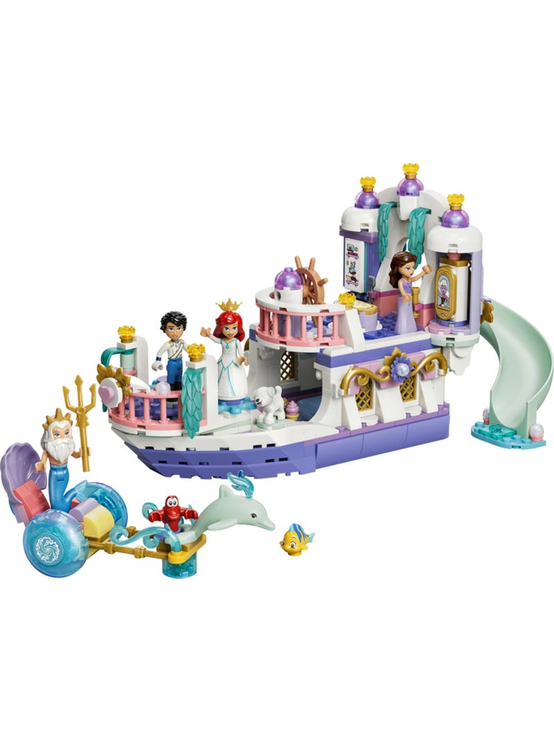 Lego 43299 - le bateau du mariage royal d’ariel Rouge - Kiabi