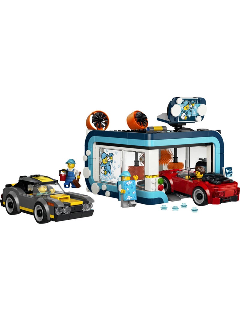 Lego 60497 - la station de lavage automatique Bleu - Kiabi