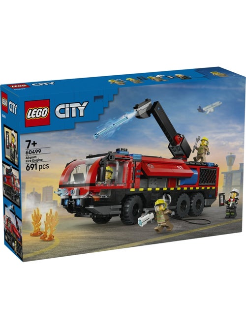 LEGO 60499 - Camion De Pompier Aéroport City - Kiabi