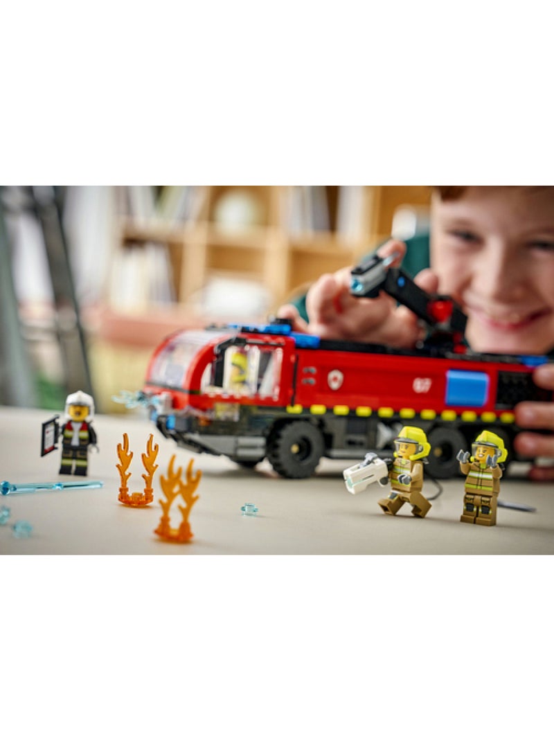 LEGO 60499 - Camion De Pompier Aéroport City Bleu - Kiabi