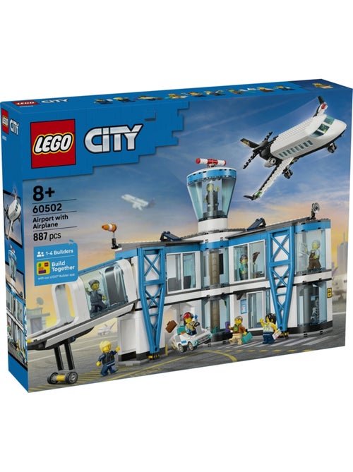 LEGO 60502 - Aéroport Et Avion City - Kiabi