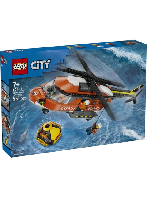 LEGO 60503 - Hélicoptère Des Gardes Côte City - Kiabi