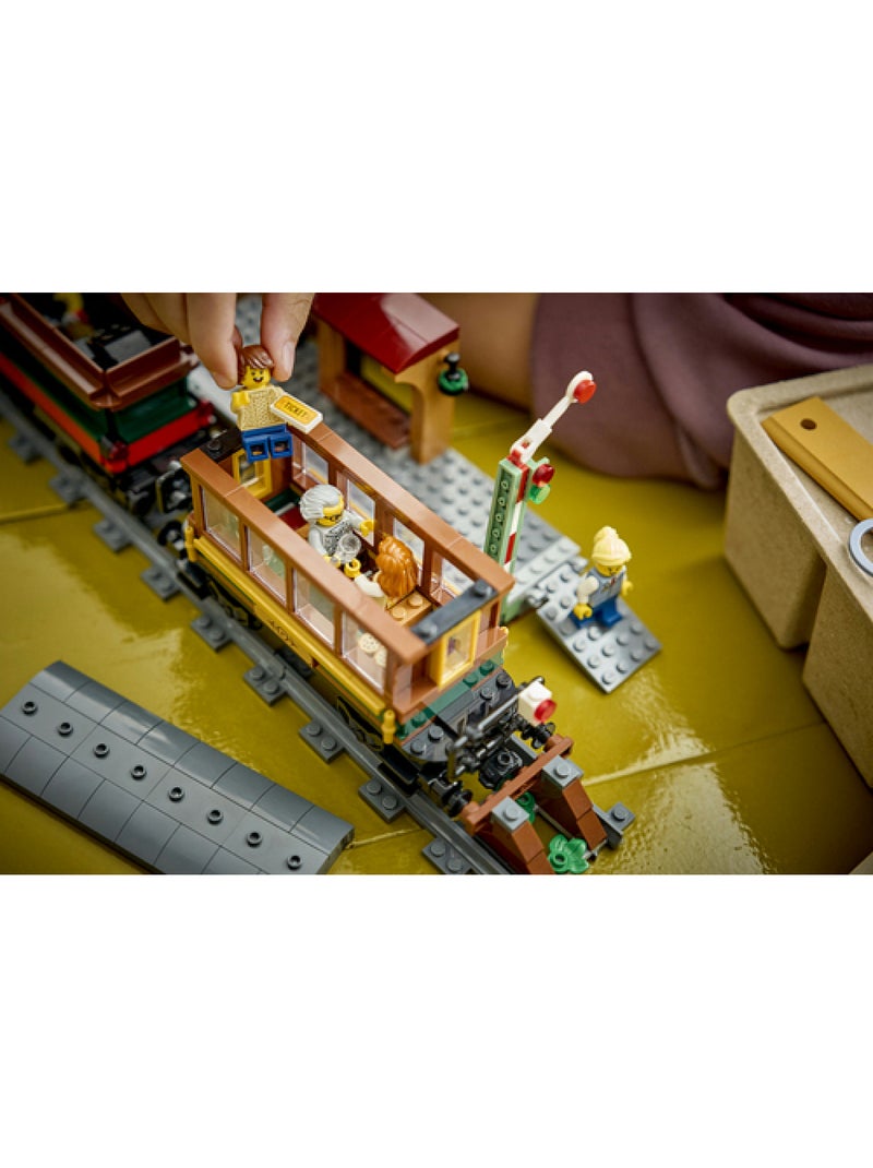 Lego 60511 - le train à vapeur rétro Bleu - Kiabi