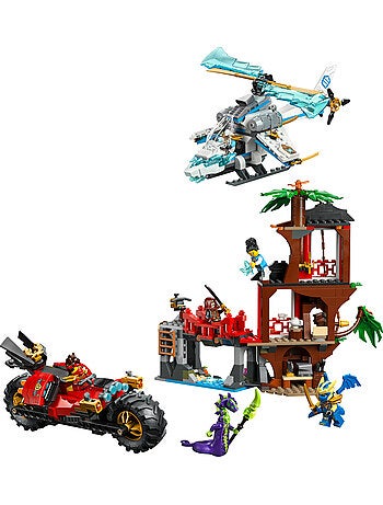 LEGO 71857 - Cabane Et Véhicules Ninjas Ninjago