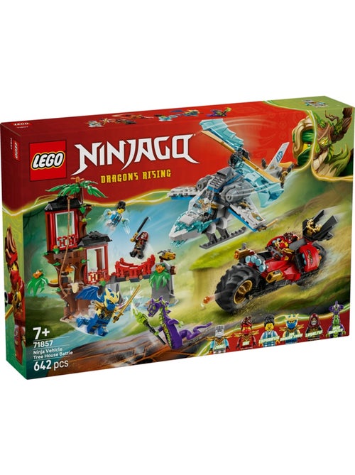 LEGO 71857 - Cabane Et Véhicules Ninjas Ninjago - Kiabi