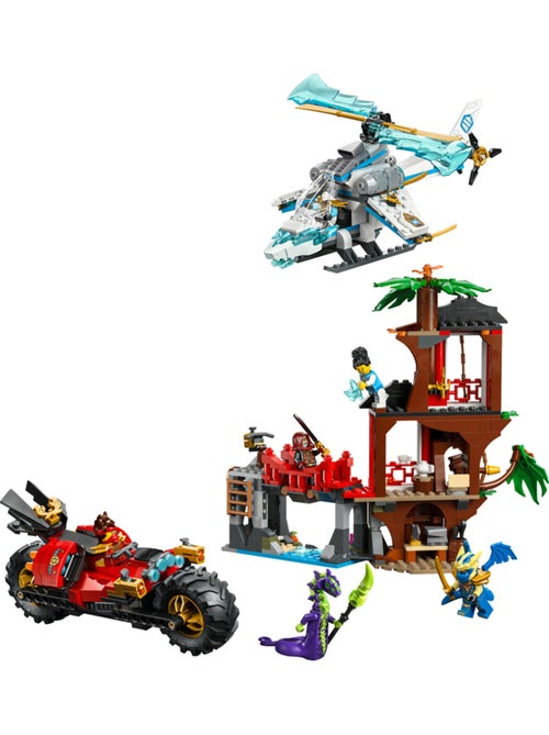 LEGO 71857 - Cabane Et Véhicules Ninjas Ninjago - Kiabi
