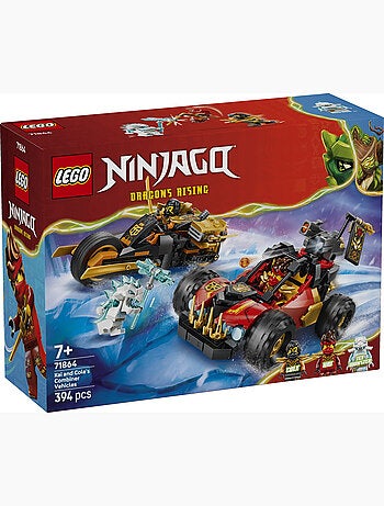 LEGO 71864 - Véhicules combinables de Kai et Cole