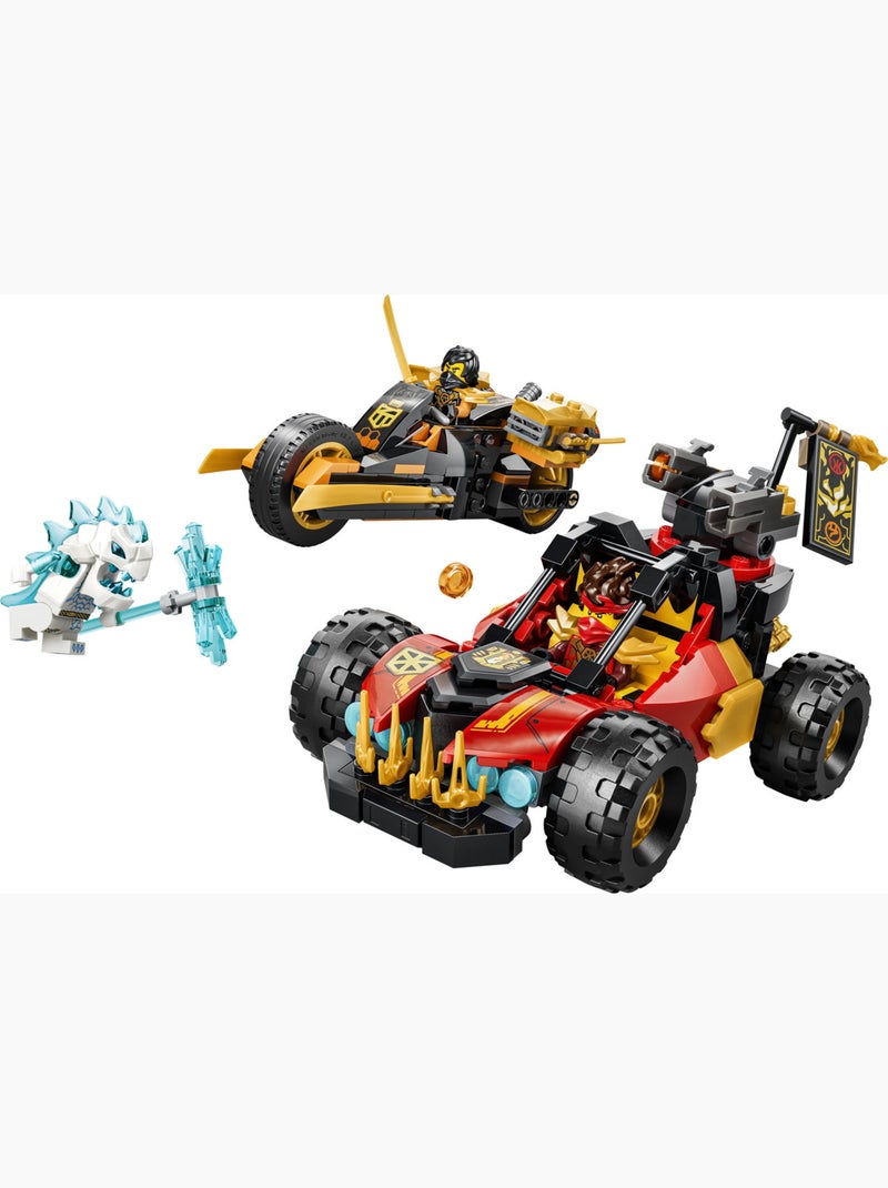 LEGO 71864 - Véhicules combinables de Kai et Cole Rouge - Kiabi