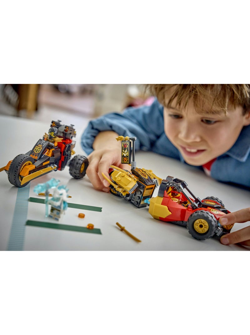 LEGO 71864 - Véhicules combinables de Kai et Cole Rouge - Kiabi