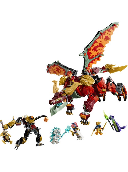 Lego 71868 - le robot dragon transformable de braséra - Kiabi