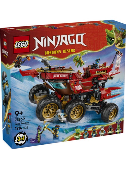 Lego 71869 - bounty terrestre ninjago - Kiabi