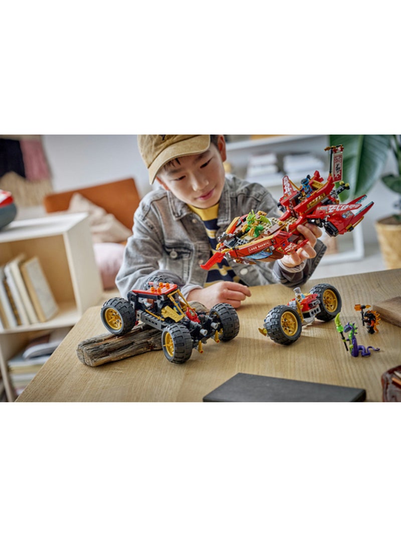 Lego 71869 - bounty terrestre ninjago Rouge - Kiabi