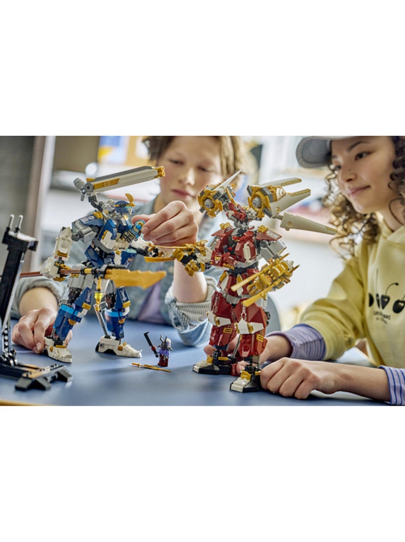 Lego 71870 - les robots titan jumeaux Rouge - Kiabi