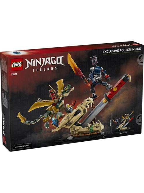 Lego 71871 - combat sur la lame du dragon - Kiabi