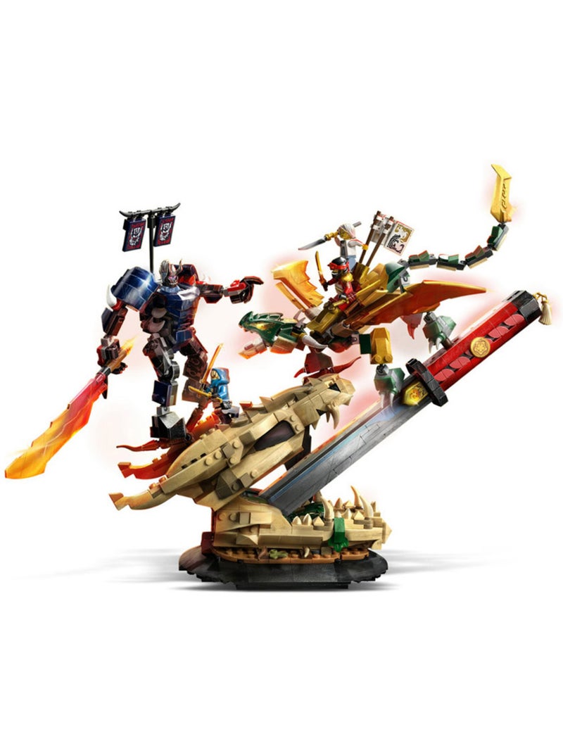 Lego 71871 - combat sur la lame du dragon Rouge - Kiabi