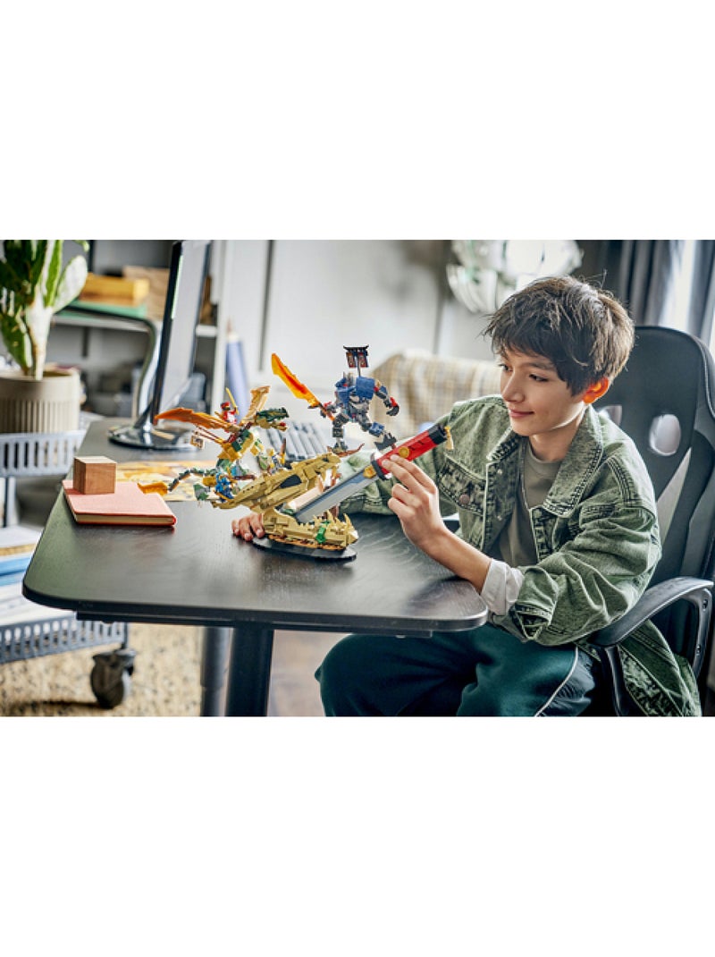 Lego 71871 - combat sur la lame du dragon Rouge - Kiabi