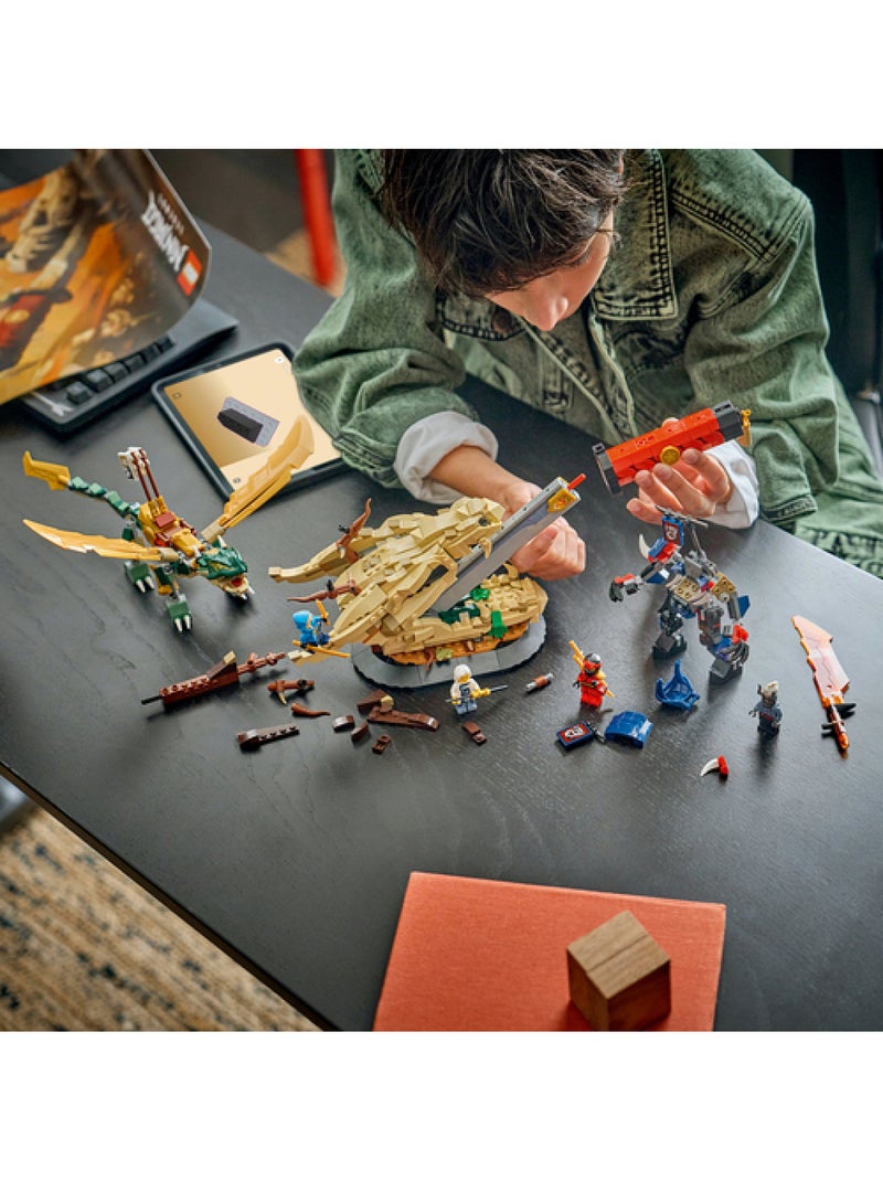 Lego 71871 - combat sur la lame du dragon Rouge - Kiabi
