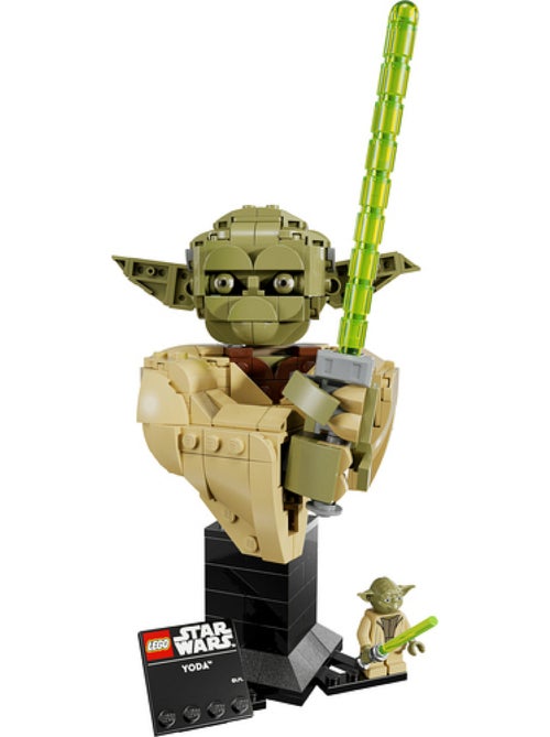 LEGO 75438 - Le buste de Yoda™ - Kiabi