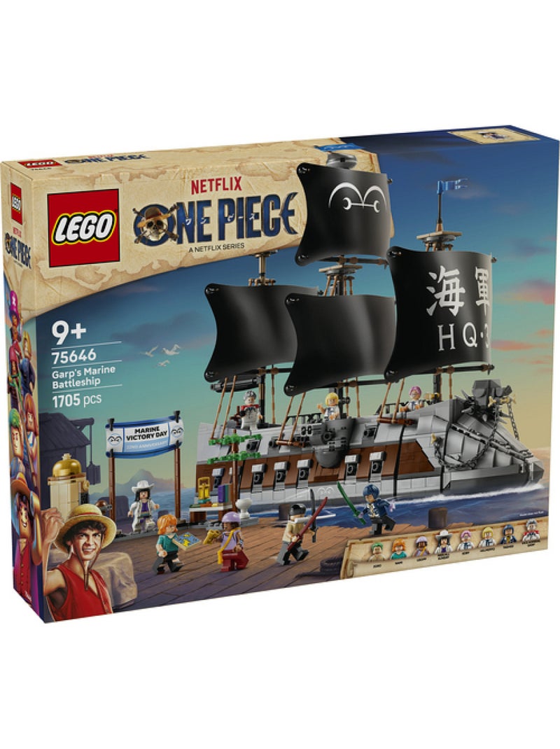 Lego 75646 - bateau monkey d garp one piece Rouge - Kiabi
