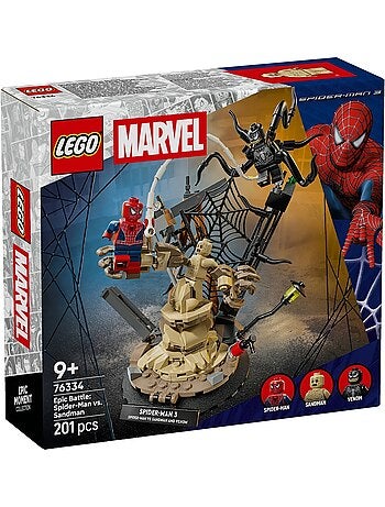LEGO 76334 - Combat Sandman et Spiderman