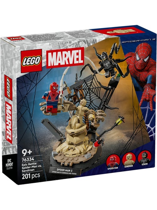 LEGO 76334 - Combat Sandman et Spiderman - Kiabi