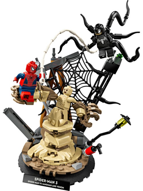 LEGO 76334 - Combat Sandman et Spiderman - Kiabi