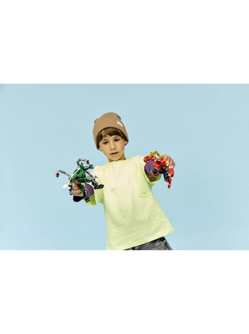 LEGO 76338 - Combat De Robot Octopus VS Spiderman Rouge - Kiabi