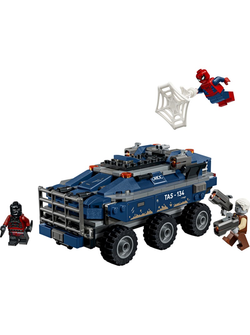 Lego 76349 - la poursuite en prison mobile de spider-man Rouge - Kiabi