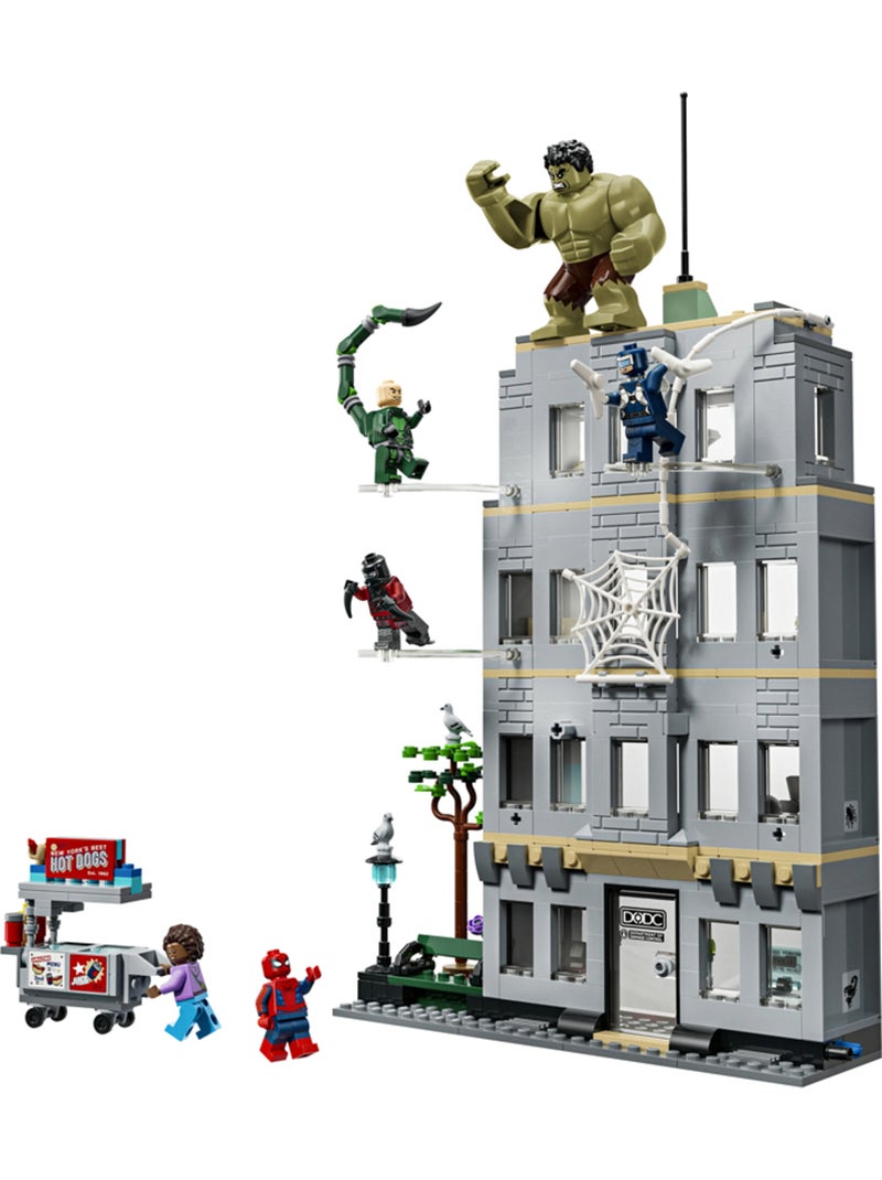 Lego 76350 - l'affrontement légendaire entre spider-man et hulk Rouge - Kiabi