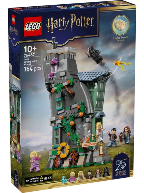 LEGO 76467 - Maison de Luna Lovegood Harry Potter - Kiabi