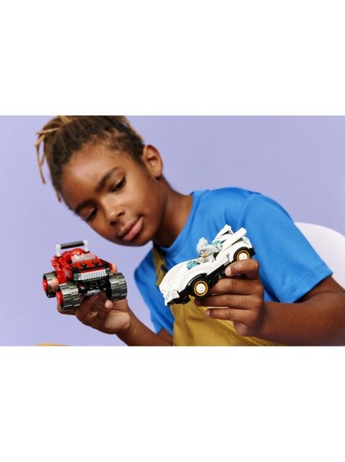 LEGO 77118 - Véhicules Silver VS Knuckles Sonic - Kiabi