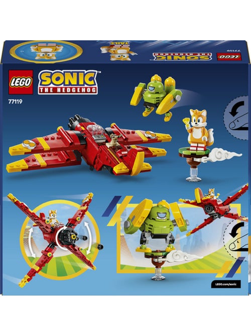 Lego 77119 - le tornado-1 de tails - Kiabi