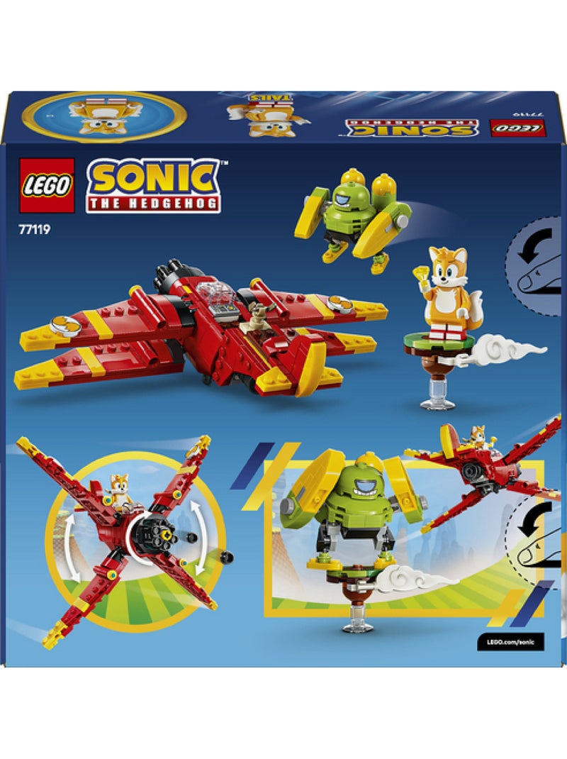 Lego 77119 - le tornado-1 de tails Rouge - Kiabi