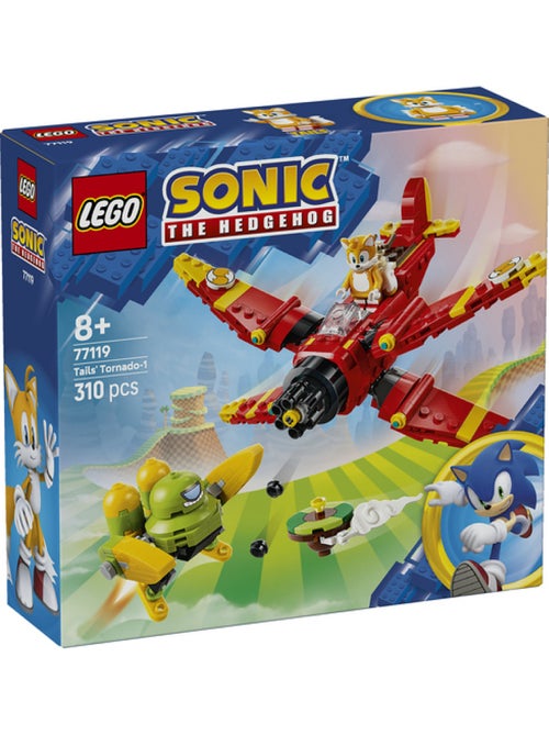 Lego 77119 - le tornado-1 de tails - Kiabi