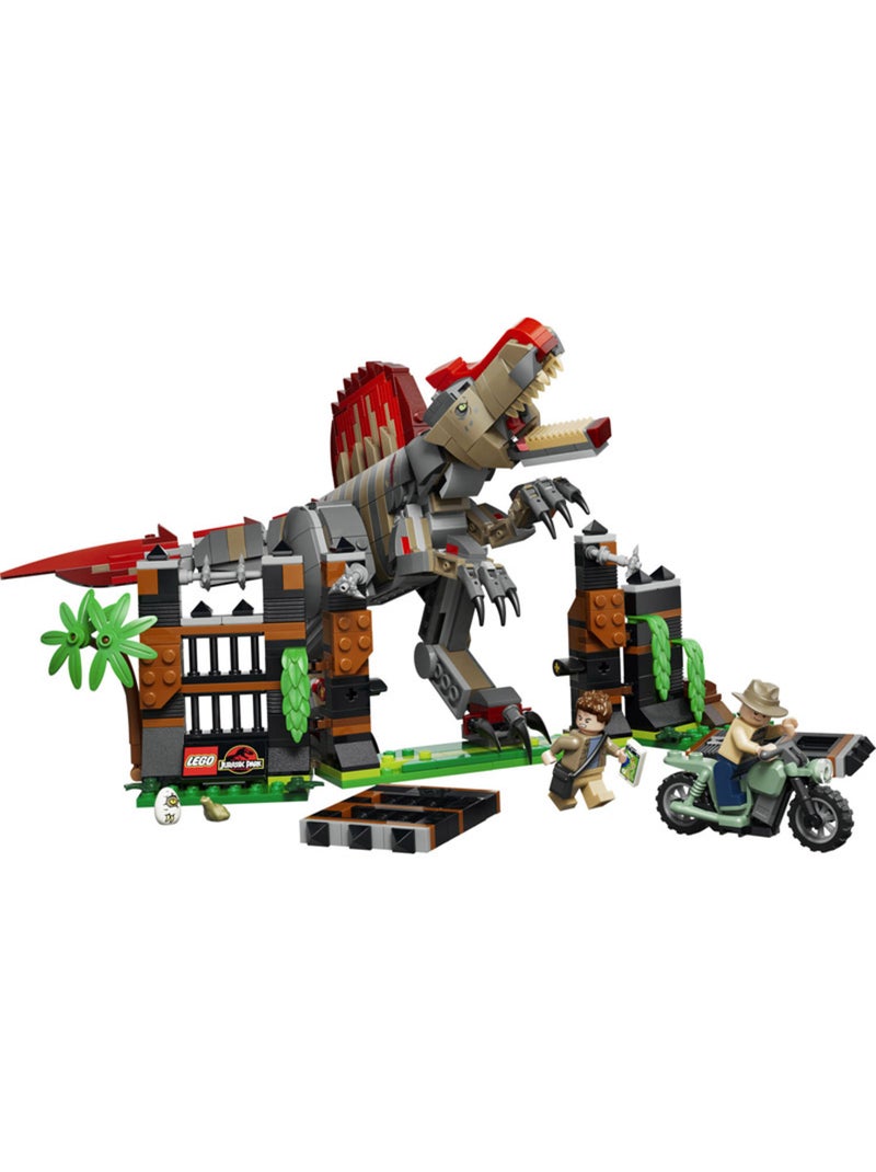 Lego 77982 - l’évasion du spinosaure Jaune - Kiabi
