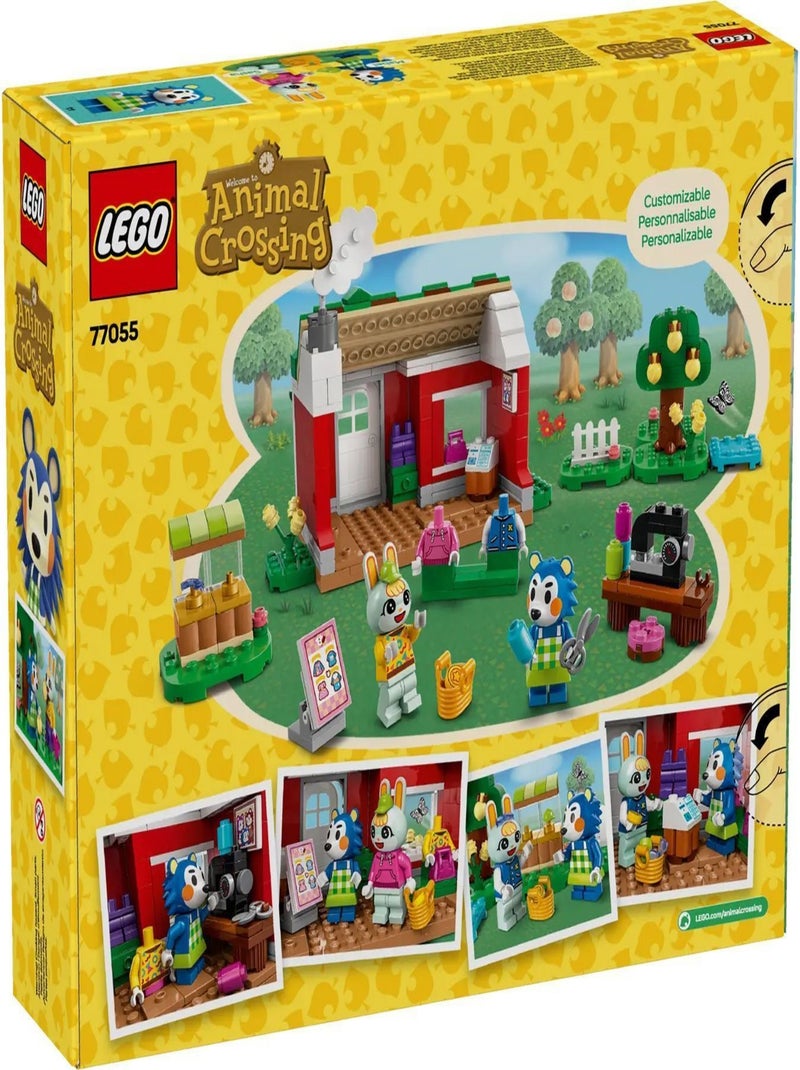 LEGO Animal Crossing - Boutique de vêtements des sœurs Doigts de Fée (77055). Jaune - Kiabi