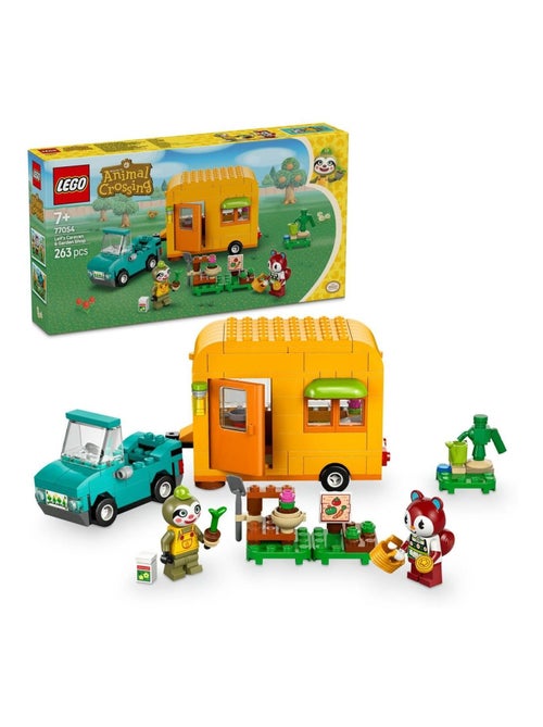 LEGO Animal Crossing 77054 - Caravane et stand de jardinage de Racine - Kiabi
