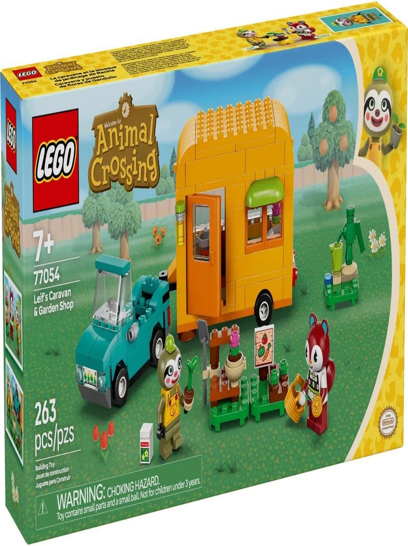 LEGO Animal Crossing 77054 - Caravane et stand de jardinage de Racine Rouge - Kiabi