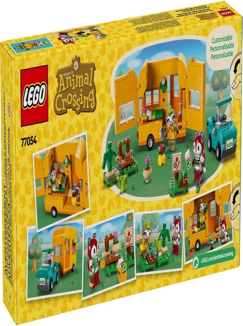 LEGO Animal Crossing 77054 - Caravane et stand de jardinage de Racine - Kiabi