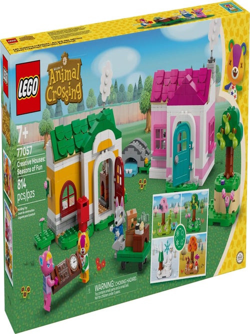 LEGO Animal Crossing : Maisons Créatives au Fil des Saisons - 77057 - Kiabi