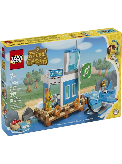 LEGO Animal Crossing Voyage aérien avec Dodo Airlines 77051 - Kiabi