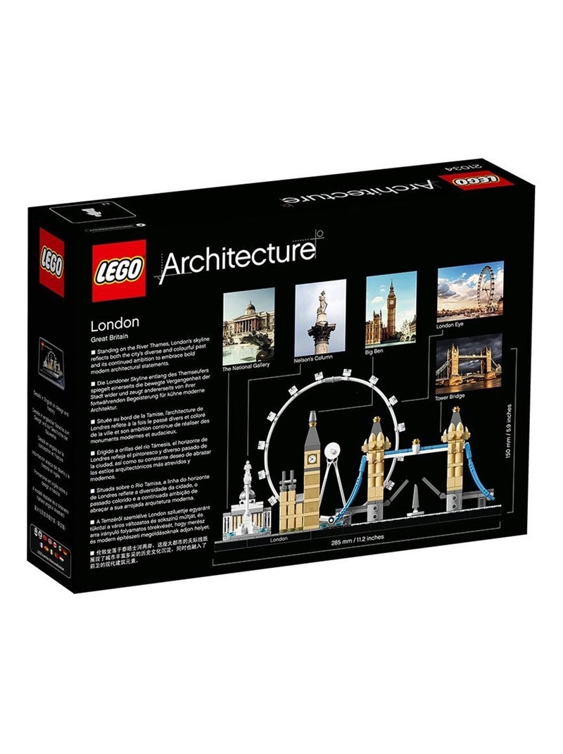LEGO Architecture - Londres - 21034 Multicolore - Kiabi