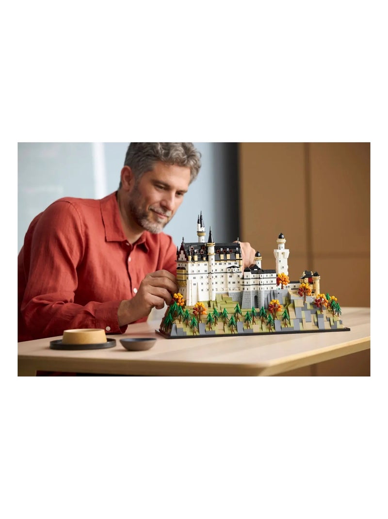 LEGO Architecture Le chateau de Neuschwanstein 21063 Multicolore - Kiabi
