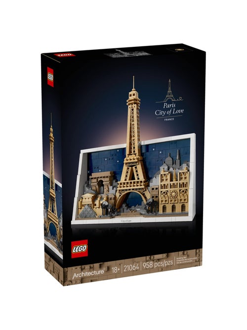 LEGO Architecture Paris — Ville de l'amour 21064 - Kiabi