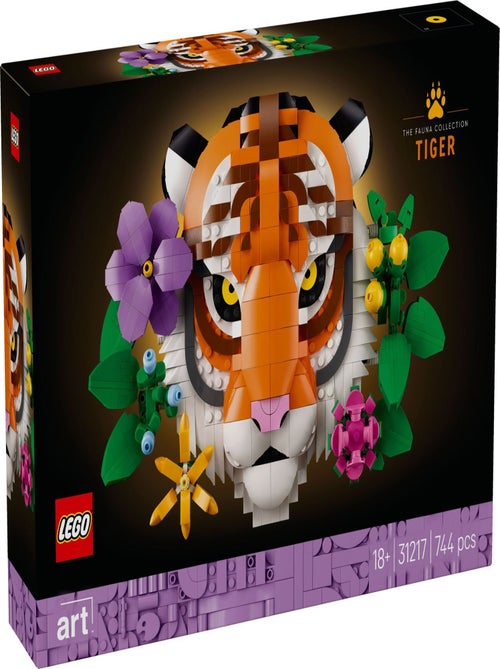 LEGO Art - Collection Faune : Le Tigre - 31217 - Kiabi