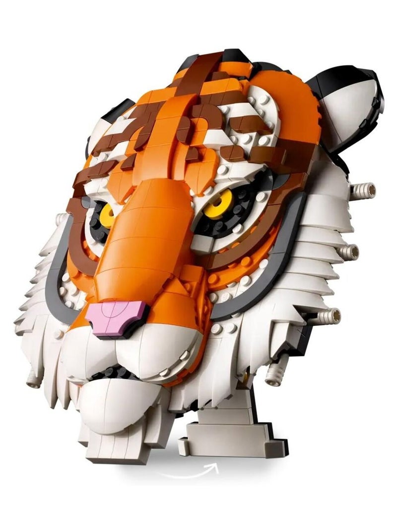LEGO Art - Collection Faune : Le Tigre - 31217 Rouge - Kiabi