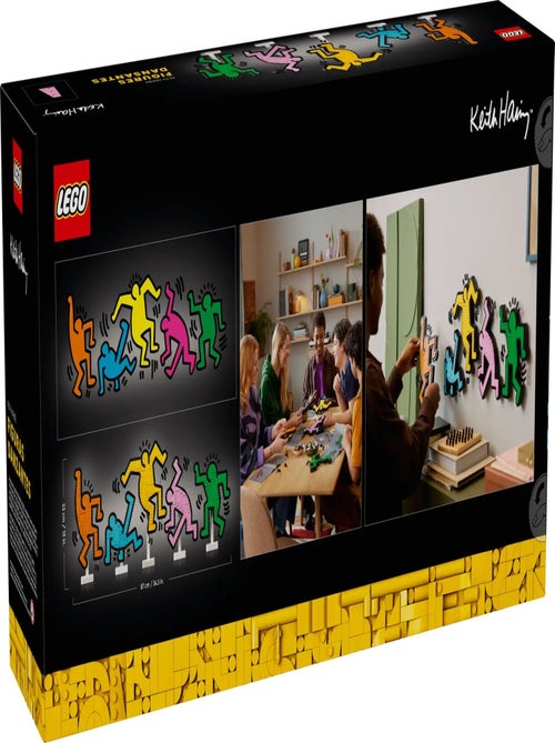 LEGO Art - Keith Haring - Création des Figures Dansantes 31216 - Kiabi